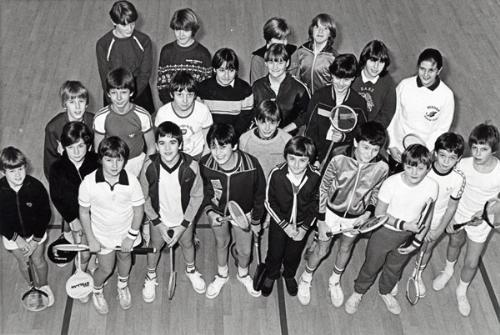Flitwick Squash Club 1982